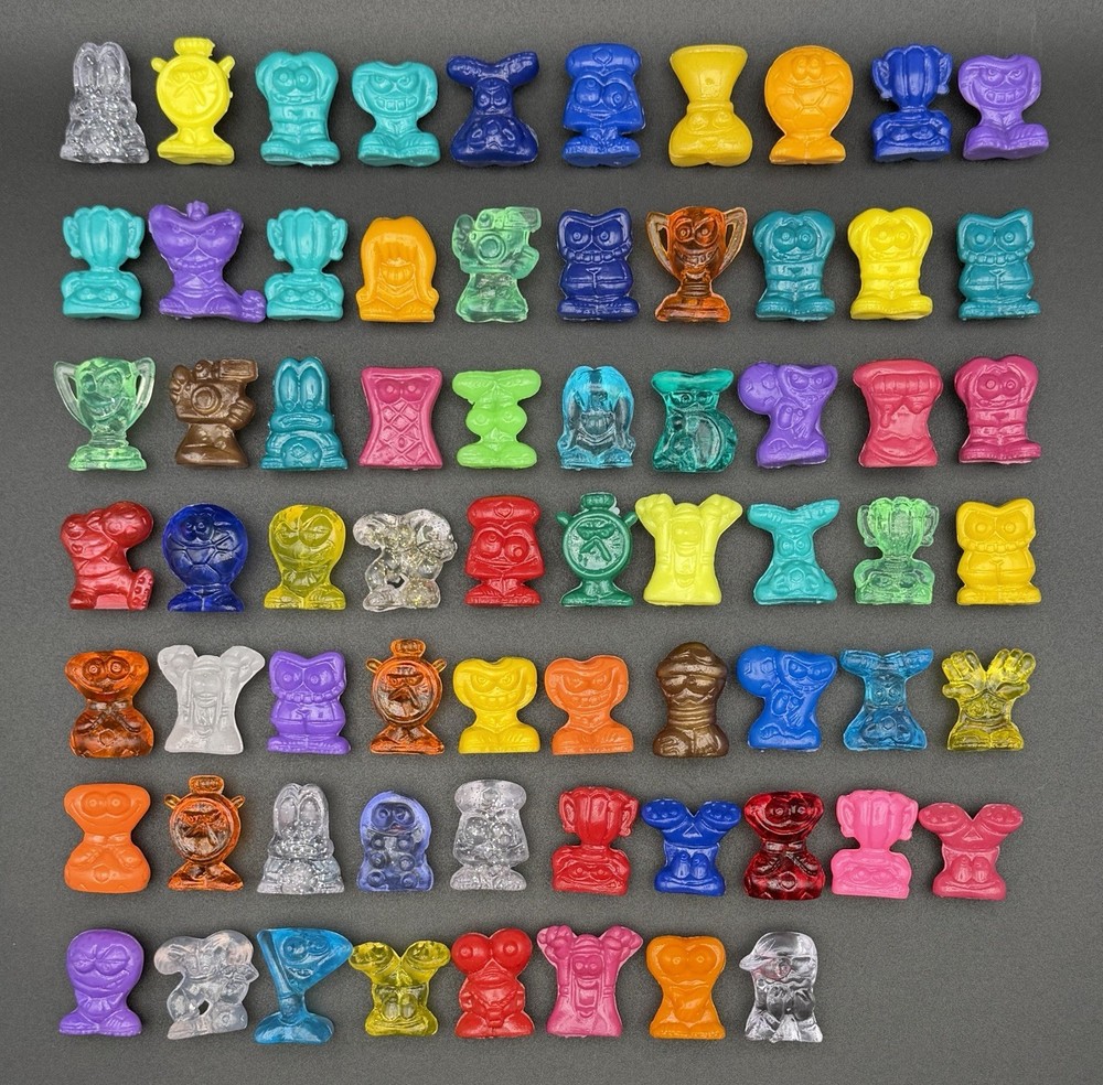 Lot of 68 Crazy Bones Classic Sports Mixed Variations – Lots Of Duplicates