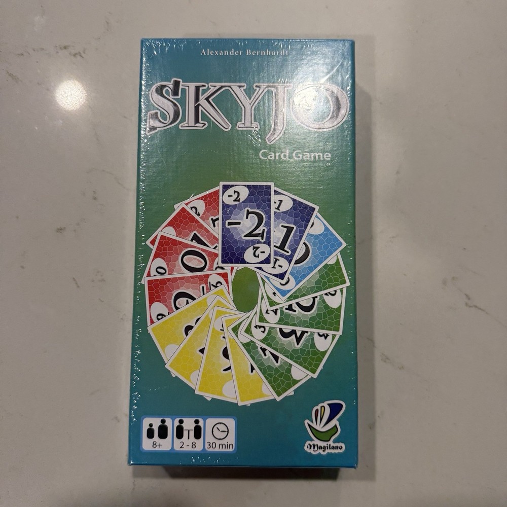 SKYJO Card Game Magilano Family Board Game New Sealed Brand New In Shrink Wrap
