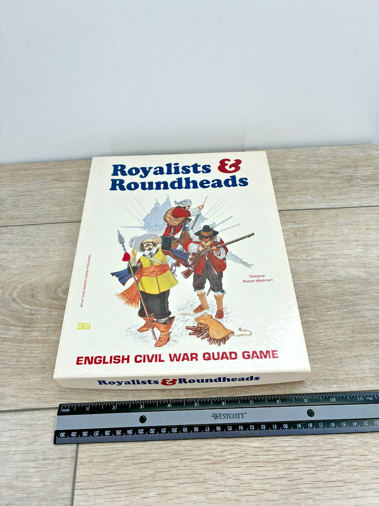 3W Vintage Military Strategy Game Royalists & Roundheads English Civil War #732