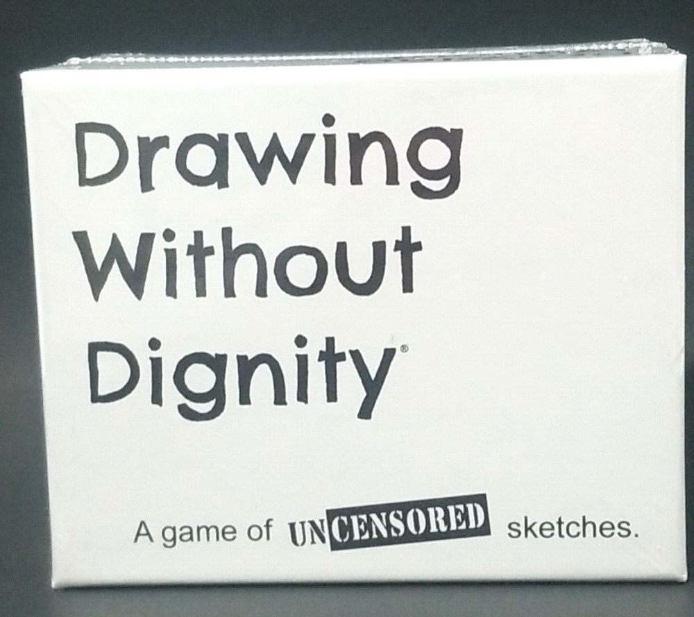 Drawing Without Dignity A Game of Uncensored Sketches Adult New Factory Sealed