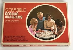 Vintage Scrabble Scoring Anagrams 1975 Complete 180 Tiles