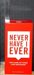 “NEVER HAVE I EVER THE GAME OF POOR DECISIONS” From INI Vintage 2019