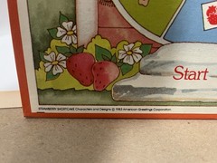 Strawberry Shortcake Housewarming Surprise 1983 Parker Bros – Board game & Rules
