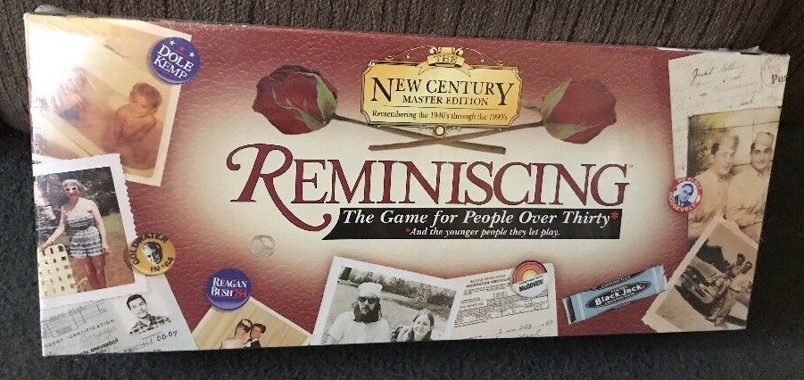 New Century Master edition – REMINISCING – board game 1998 sealed NEW
