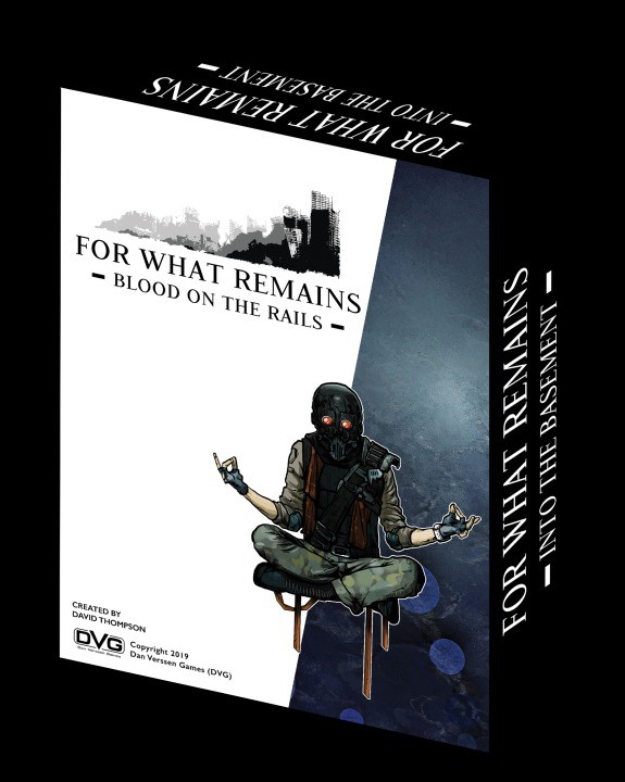 Dan Verssen Games For What Remains Blood on The Rails Board Game DVG 053A
