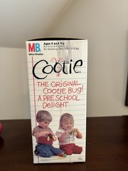 Milton Bradley Cootie 1986 Vintage Bug Board Game Complete