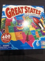 New – Game Zone Great States Board Game – Ages 7+ | 2-6 players