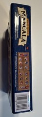 Cardinal Solid Wood Folding 2001 Mancala Game w/Metal Tin&Gems 48 Gems Excellent