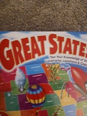 Game Zone Great States Geography Board Game, New And Sealed