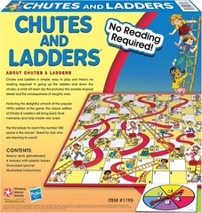 Classic Chutes and Ladders with 1970s Art by Games USA 2-4 Players Ages 3