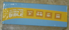 So You Think You Know The Bible Fun Trivia Game Vacation School Summer Camp NEW