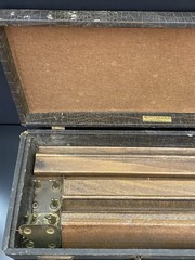 Nice Lot of 153 Vintage Bakelite Mah Jong Mahjong Tiles + 4 Racks W/ Case & Dice