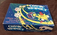 Vintage Cosmic Wimpout Dice Game C3 Inc. 1984 Rare And All Stickers None Missing