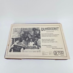 Dungeon! Vintage 1981 TSR Fantasy Boardgame Dungeons & Dragons Era Incomplete