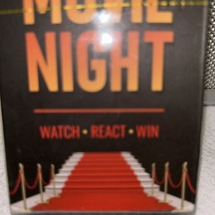 Movie Night Card Game Interactive Family Fun for Movie Lovers – Watch React Win