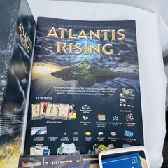 Atlantis Rising Z-Man Games Board Game 2-6 Players Ages 13+ 2012