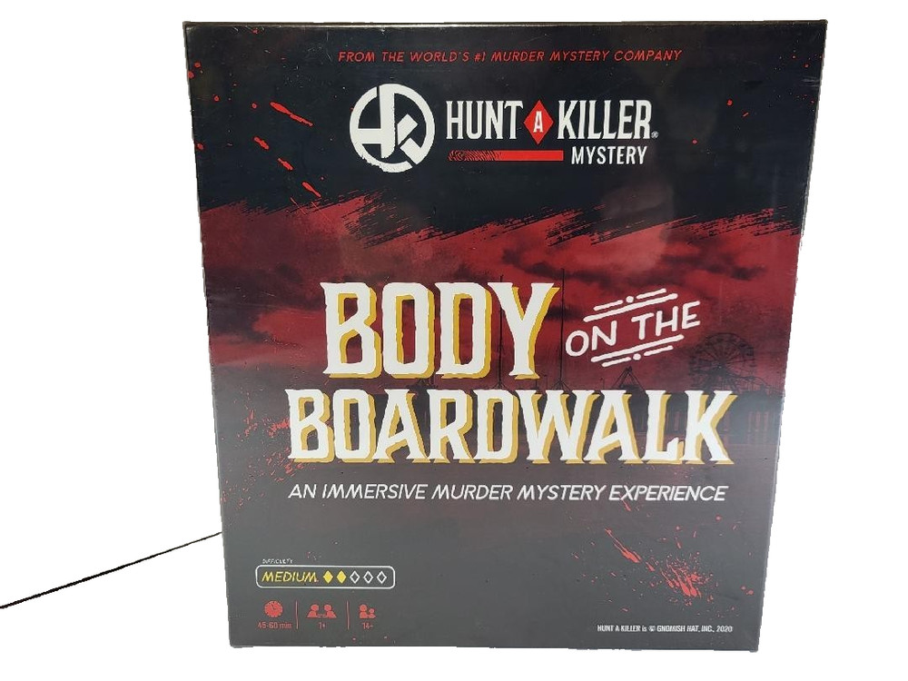 Hunt a Killer Body on the Boardwalk Immersive Murder Mystery Game
