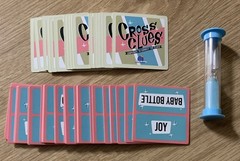 **COMPLETE** Cross Clues Cooperative Word Game by Blue Orange Games 2-6 Players