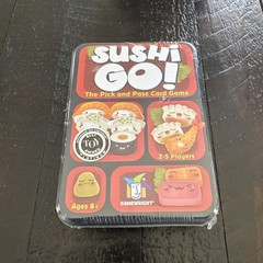 Sushi Go! Gamewright Card Game 2-5 Players Ages 8+ Tin Box Brand New In Shrink!