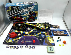 VTG Zathura Game Pressman (2005) With Movie Promo Flyer – Missing 1 Piece (READ)