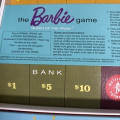 Barbie Queen of the Prom Game by Mattel Complete 1995