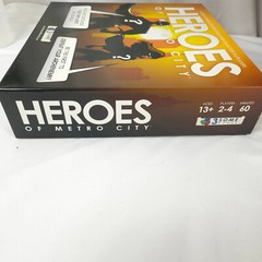 NIB Heroes of Metro City Board Card Game 3Some Games 2012