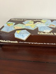 National Geographic Global Pursuit Game 1987 Complete Game Perfect Condition