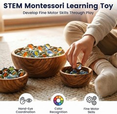 Creative 61PCS Glass Marbles Game Set – Perfect for Indoor Fun & Learning