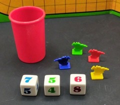 Vintage 1982 Triple Crown Horse Racing Dice Game No. 8346 Lakeside Complete New