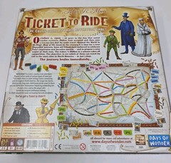 Days of Wonder Ticket To Ride by Alan R. Moon Train Adventure Board Game