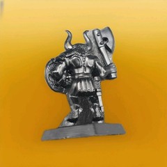 Battle Masters 1992 Black Beastmen of Bale Replacement Figure Milton Bradley #42