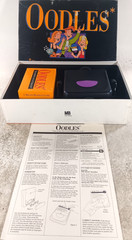 Oodles Board Game Family Card Game 1992 Vintage Milton Bradley