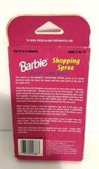 Vintage 1991 Barbie Shopping Spree Giant Card Game Cards Mattel Unopened New