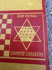 Vintage Hop Ching Chinese Checkers Board Game J. Pressman & Co Made in Japan NOS