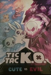 Tic Tac KO Cute vs Evil Card Game 8+ K.O. 2-4 Players Unstable Games/New Sealed