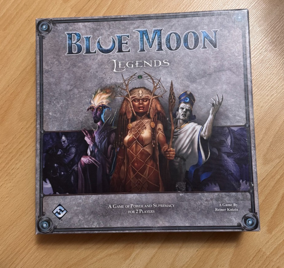 Blue Moon Legends Card Board Game Fantasy Flight Games Complete Sleeved