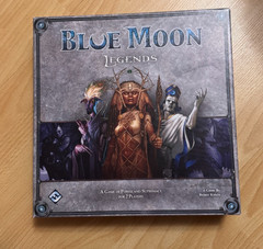 Blue Moon Legends Card Board Game Fantasy Flight Games Complete Sleeved