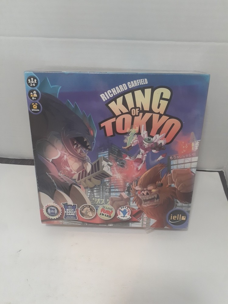 New Sealed King of Tokyo Monster Board Game Richard Garfield 2014 iello Strategy