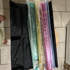 166 Tile American Mah Jongg Mahjong Set with 4 All-in-One Rack Pushers Blue Bag