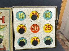 Vintage Parker Brothers THE GAME OF PITCH, Original Box, circa 1920s