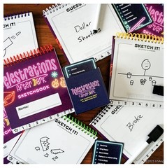 Telestrations After Dark Adult Party Game 4-6 Players Dry-Erase Markers