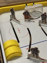 Coleco Tabletop Hockey 5100 Official NHL Pro Stars Complete Box Players Pucks