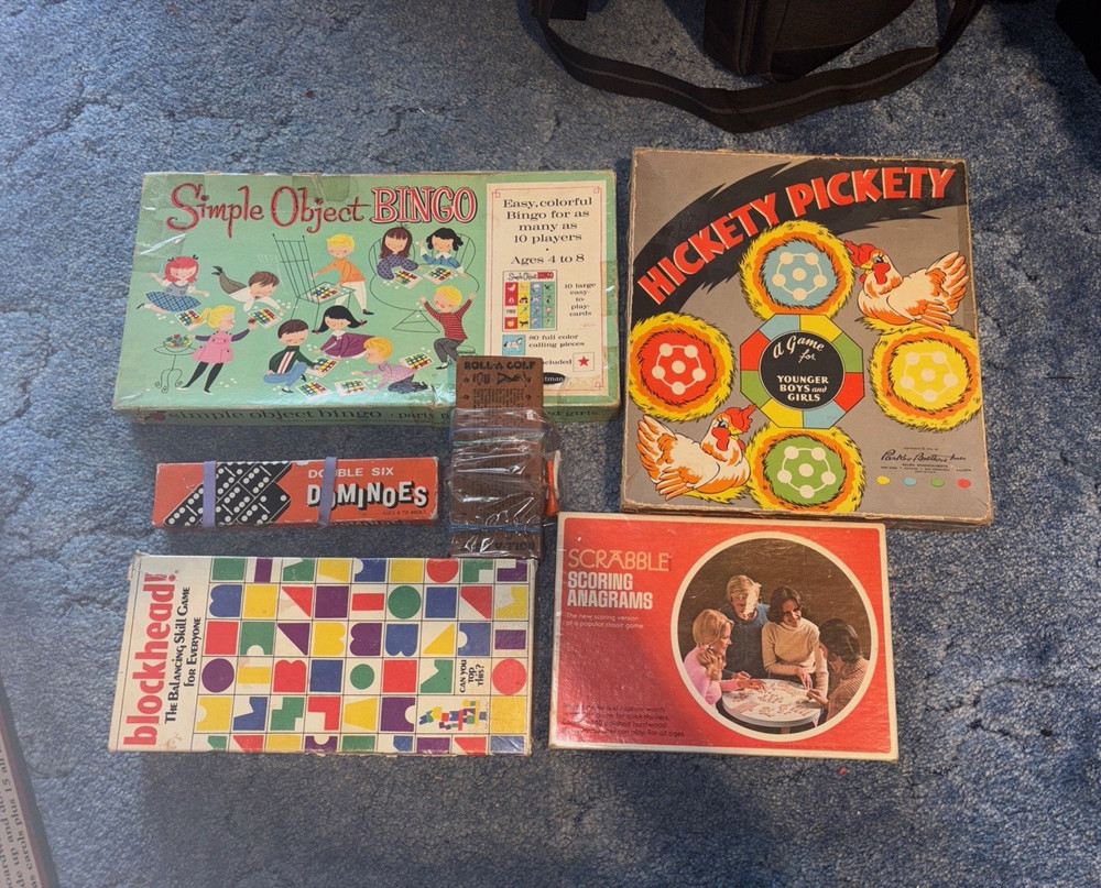 Vintage Game Lot