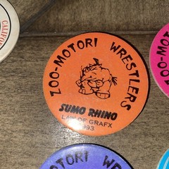 ZOO MOTORI WRESTLERS POGS