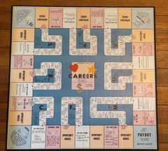 CAREERS vtg 1957 Board Game COMPLETE Parker Brothers EUC Salem 1950s