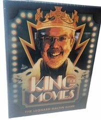 King of Movies: The Leonard Maltin Game Ages 14+ Players 3-6 NEW Movie Lovers