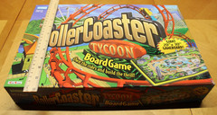 ROLLER COASTER TYCOON Board Game – Parker Brothers – 2002 – NEW OPEN Box