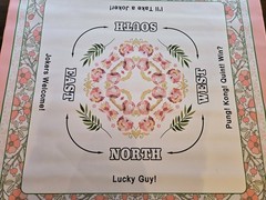 MAHJONG MAT WITH CARRYING CASE BRAND NEW PINK