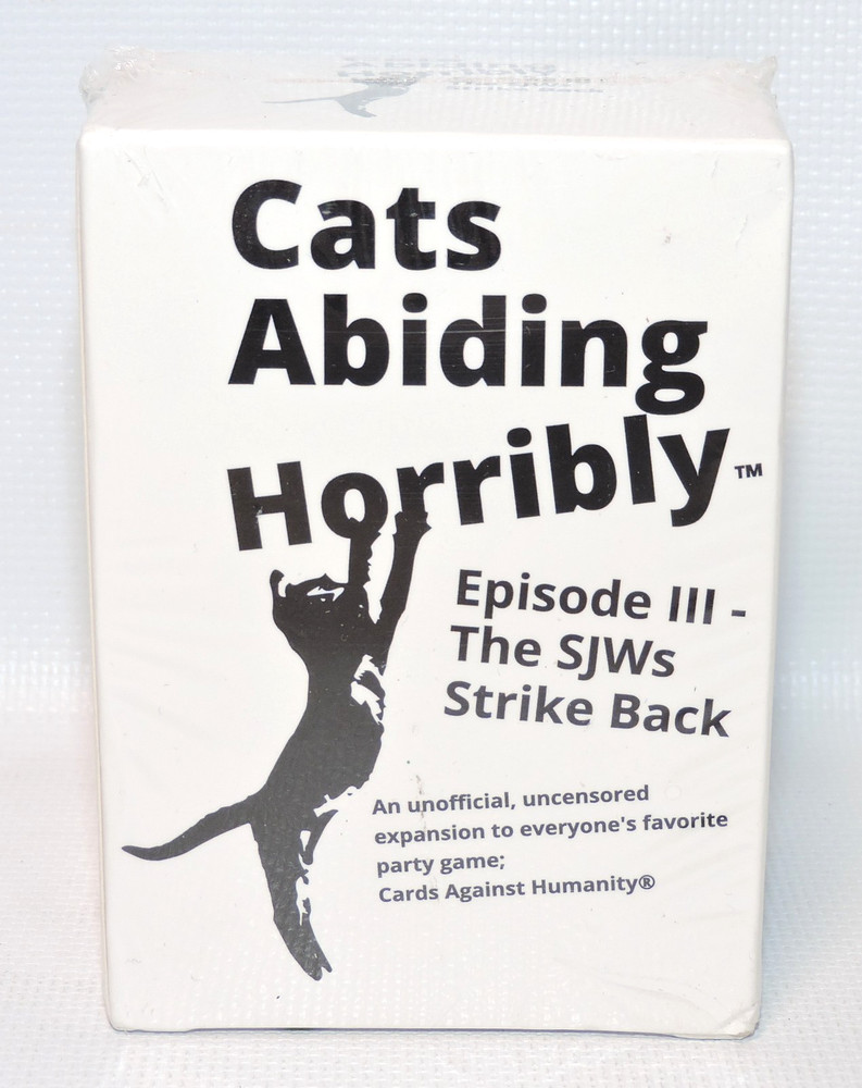 Cats Abiding Horribly Episode III The SJWs Strike Back Expansion Game 150 Cards