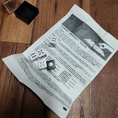 Cosmic Wimpout Cosmic Dice Game Complete Set w/ Dice, Rules, Box 2+ 1976